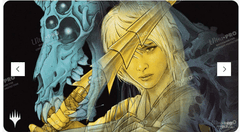 Duskmourn The Wandering Rescuer (Double Exposure Alt) Standard Gaming Playmat for Magic: The Gathering